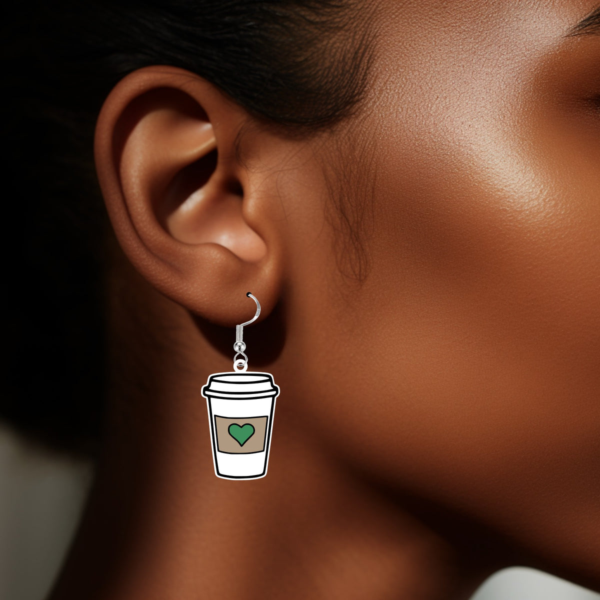 Coffee Earrings