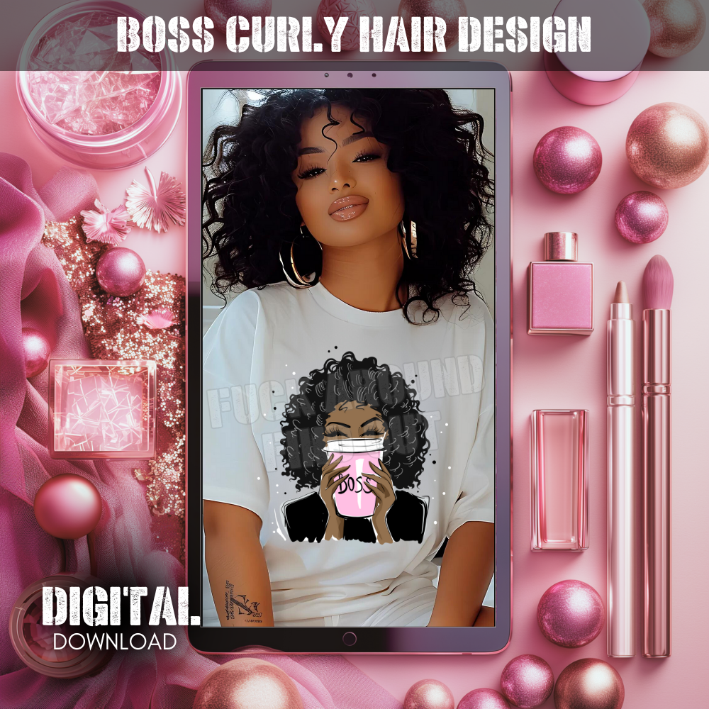 Boss Curly Hair Design