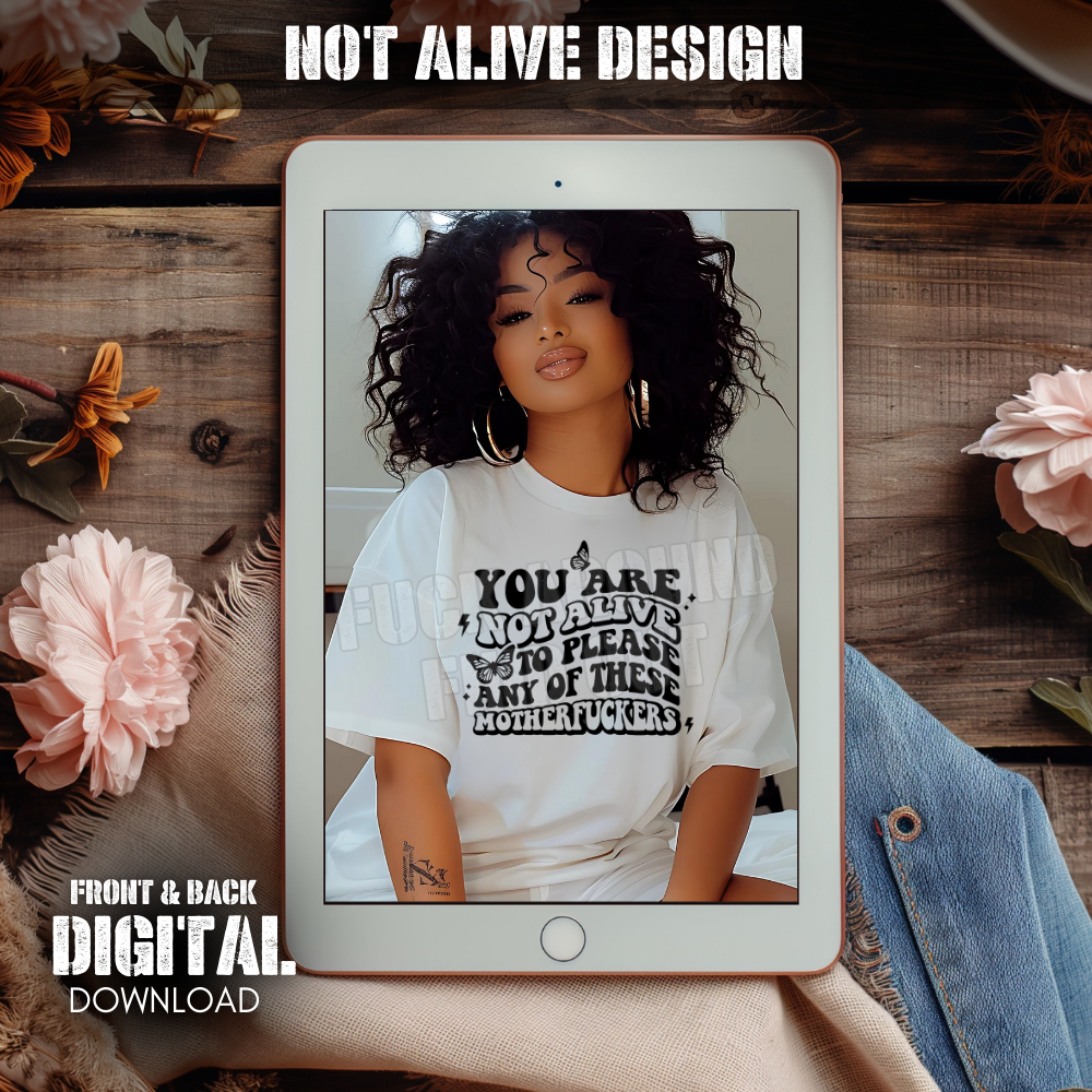 Not Alive Design